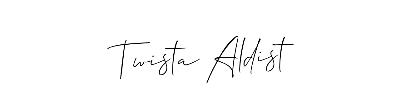 See photos of Twista Aldist official signature by Spectra . Check more albums & portfolios. Read reviews & check more about Allison_Script font. Twista Aldist signature style 2 images and pictures png