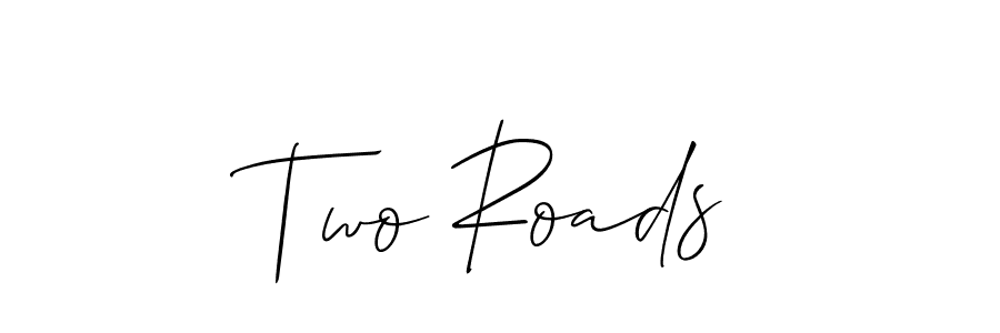 Check out images of Autograph of Two Roads name. Actor Two Roads Signature Style. Allison_Script is a professional sign style online. Two Roads signature style 2 images and pictures png