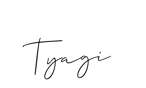 if you are searching for the best signature style for your name Tyagi. so please give up your signature search. here we have designed multiple signature styles  using Allison_Script. Tyagi signature style 2 images and pictures png