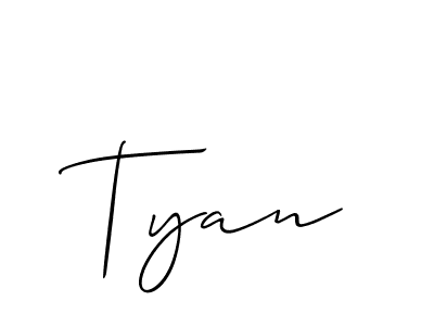 Once you've used our free online signature maker to create your best signature Allison_Script style, it's time to enjoy all of the benefits that Tyan name signing documents. Tyan signature style 2 images and pictures png