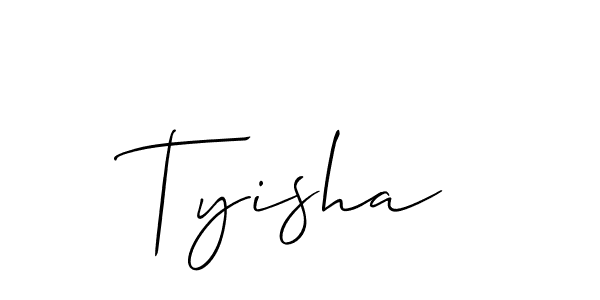 Make a beautiful signature design for name Tyisha. Use this online signature maker to create a handwritten signature for free. Tyisha signature style 2 images and pictures png
