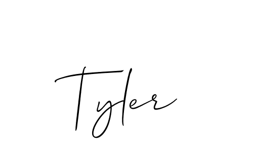 How to Draw Tyler signature style? Allison_Script is a latest design signature styles for name Tyler. Tyler signature style 2 images and pictures png