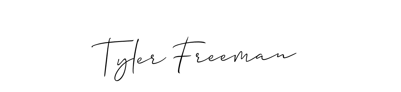 See photos of Tyler Freeman official signature by Spectra . Check more albums & portfolios. Read reviews & check more about Allison_Script font. Tyler Freeman signature style 2 images and pictures png