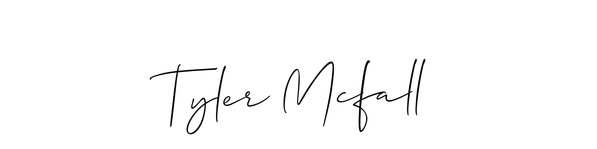 Once you've used our free online signature maker to create your best signature Allison_Script style, it's time to enjoy all of the benefits that Tyler Mcfall name signing documents. Tyler Mcfall signature style 2 images and pictures png