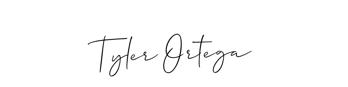 Make a short Tyler Ortega signature style. Manage your documents anywhere anytime using Allison_Script. Create and add eSignatures, submit forms, share and send files easily. Tyler Ortega signature style 2 images and pictures png