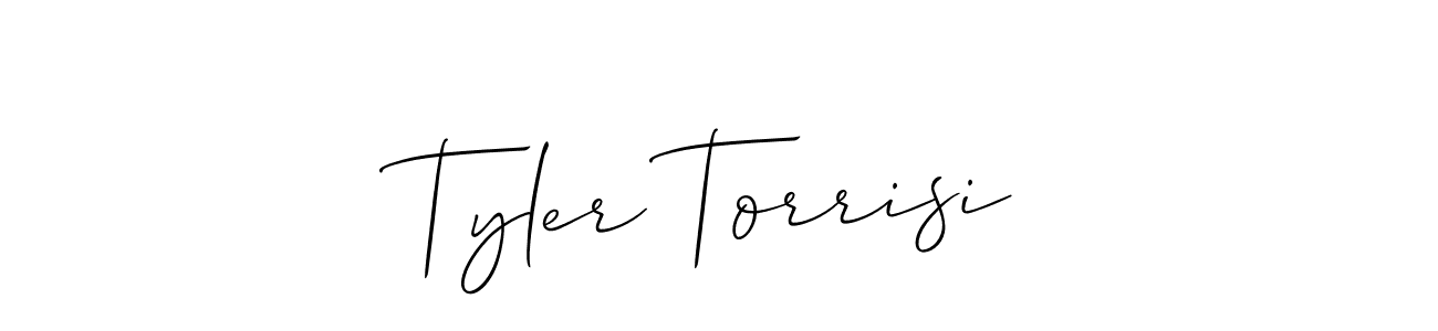 if you are searching for the best signature style for your name Tyler Torrisi. so please give up your signature search. here we have designed multiple signature styles  using Allison_Script. Tyler Torrisi signature style 2 images and pictures png