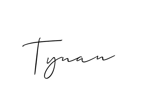 How to Draw Tynan signature style? Allison_Script is a latest design signature styles for name Tynan. Tynan signature style 2 images and pictures png