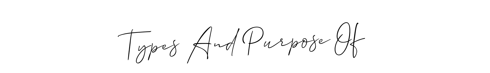 See photos of Types And Purpose Of official signature by Spectra . Check more albums & portfolios. Read reviews & check more about Allison_Script font. Types And Purpose Of signature style 2 images and pictures png
