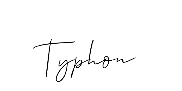 Similarly Allison_Script is the best handwritten signature design. Signature creator online .You can use it as an online autograph creator for name Typhon. Typhon signature style 2 images and pictures png