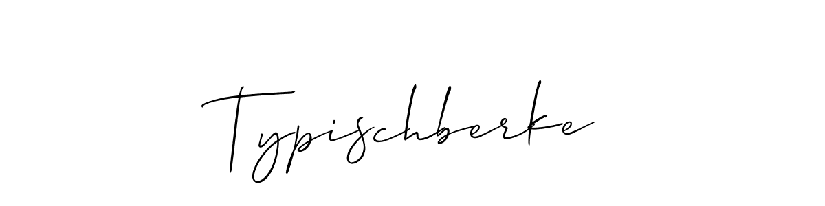 Make a short Typischberke signature style. Manage your documents anywhere anytime using Allison_Script. Create and add eSignatures, submit forms, share and send files easily. Typischberke signature style 2 images and pictures png