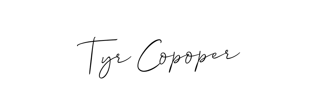 This is the best signature style for the Tyr Copoper name. Also you like these signature font (Allison_Script). Mix name signature. Tyr Copoper signature style 2 images and pictures png