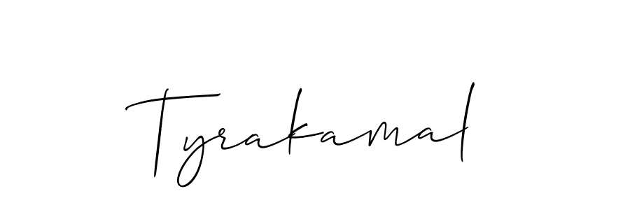 This is the best signature style for the Tyrakamal name. Also you like these signature font (Allison_Script). Mix name signature. Tyrakamal signature style 2 images and pictures png