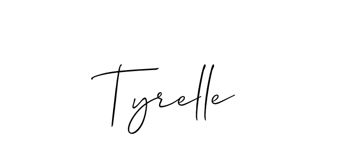 Similarly Allison_Script is the best handwritten signature design. Signature creator online .You can use it as an online autograph creator for name Tyrelle. Tyrelle signature style 2 images and pictures png