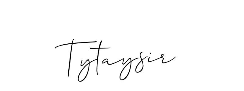Tytaysir stylish signature style. Best Handwritten Sign (Allison_Script) for my name. Handwritten Signature Collection Ideas for my name Tytaysir. Tytaysir signature style 2 images and pictures png