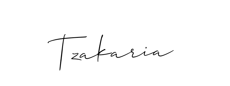 How to make Tzakaria name signature. Use Allison_Script style for creating short signs online. This is the latest handwritten sign. Tzakaria signature style 2 images and pictures png