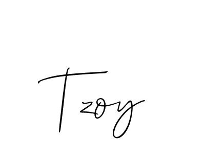 Make a beautiful signature design for name Tzoy. Use this online signature maker to create a handwritten signature for free. Tzoy signature style 2 images and pictures png