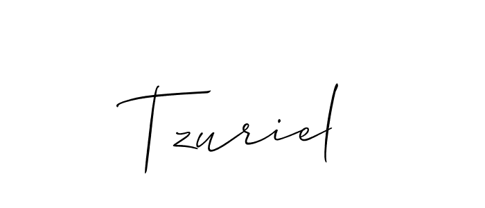 Make a beautiful signature design for name Tzuriel. Use this online signature maker to create a handwritten signature for free. Tzuriel signature style 2 images and pictures png