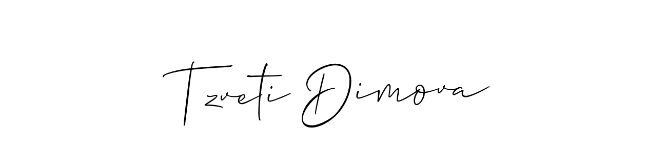 Check out images of Autograph of Tzveti Dimova name. Actor Tzveti Dimova Signature Style. Allison_Script is a professional sign style online. Tzveti Dimova signature style 2 images and pictures png