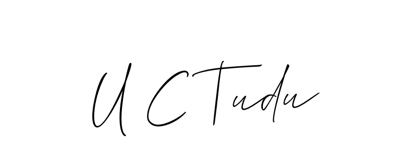 Here are the top 10 professional signature styles for the name U C Tudu. These are the best autograph styles you can use for your name. U C Tudu signature style 2 images and pictures png