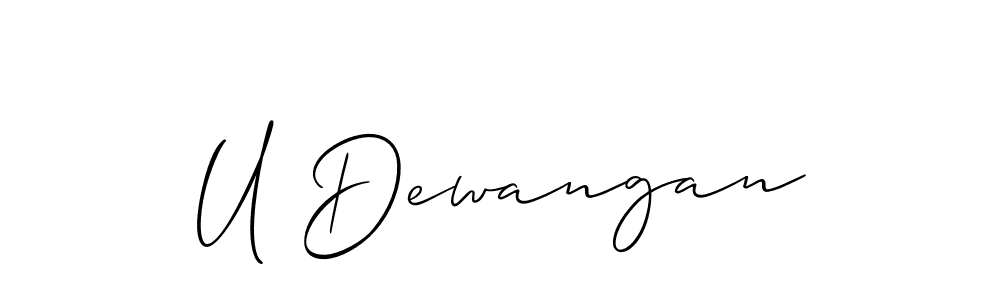 Here are the top 10 professional signature styles for the name U Dewangan. These are the best autograph styles you can use for your name. U Dewangan signature style 2 images and pictures png