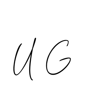 Once you've used our free online signature maker to create your best signature Allison_Script style, it's time to enjoy all of the benefits that U G name signing documents. U G signature style 2 images and pictures png