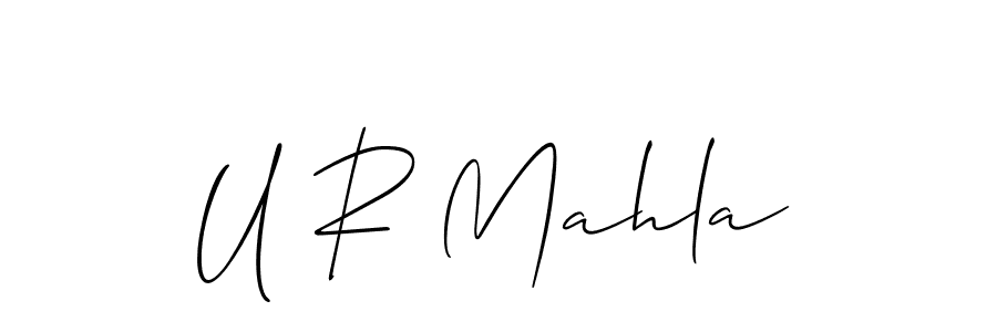 See photos of U R Mahla official signature by Spectra . Check more albums & portfolios. Read reviews & check more about Allison_Script font. U R Mahla signature style 2 images and pictures png