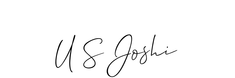 This is the best signature style for the U S Joshi name. Also you like these signature font (Allison_Script). Mix name signature. U S Joshi signature style 2 images and pictures png