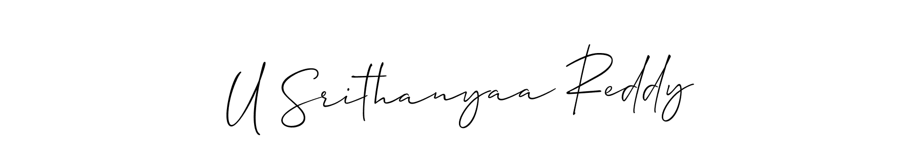 Check out images of Autograph of U Srithanyaa Reddy name. Actor U Srithanyaa Reddy Signature Style. Allison_Script is a professional sign style online. U Srithanyaa Reddy signature style 2 images and pictures png