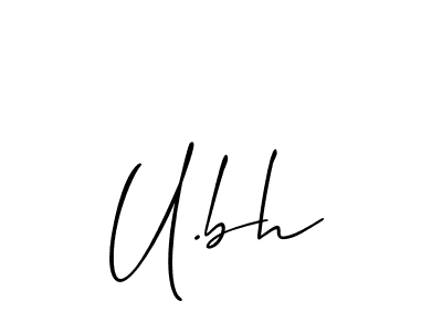 See photos of U.bh official signature by Spectra . Check more albums & portfolios. Read reviews & check more about Allison_Script font. U.bh signature style 2 images and pictures png