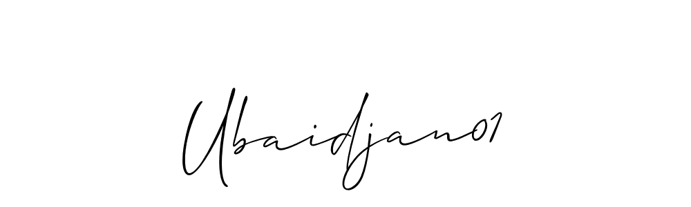 How to Draw Ubaidjan01 signature style? Allison_Script is a latest design signature styles for name Ubaidjan01. Ubaidjan01 signature style 2 images and pictures png