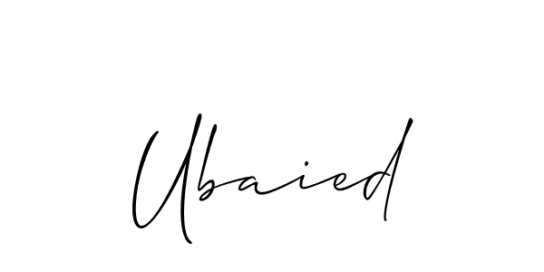 This is the best signature style for the Ubaied name. Also you like these signature font (Allison_Script). Mix name signature. Ubaied signature style 2 images and pictures png