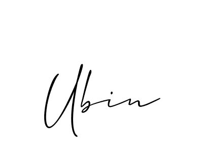 This is the best signature style for the Ubin name. Also you like these signature font (Allison_Script). Mix name signature. Ubin signature style 2 images and pictures png