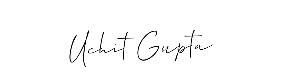 You can use this online signature creator to create a handwritten signature for the name Uchit Gupta. This is the best online autograph maker. Uchit Gupta signature style 2 images and pictures png