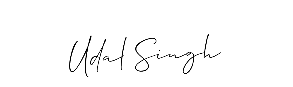 This is the best signature style for the Udal Singh name. Also you like these signature font (Allison_Script). Mix name signature. Udal Singh signature style 2 images and pictures png