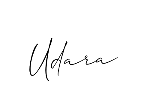 Make a beautiful signature design for name Udara. Use this online signature maker to create a handwritten signature for free. Udara signature style 2 images and pictures png