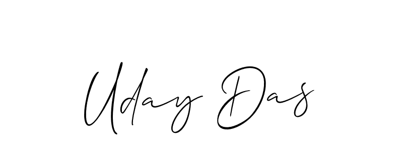 Best and Professional Signature Style for Uday Das. Allison_Script Best Signature Style Collection. Uday Das signature style 2 images and pictures png