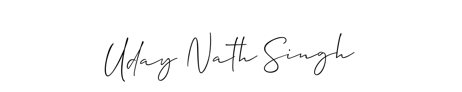 This is the best signature style for the Uday Nath Singh name. Also you like these signature font (Allison_Script). Mix name signature. Uday Nath Singh signature style 2 images and pictures png