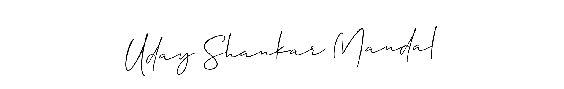Once you've used our free online signature maker to create your best signature Allison_Script style, it's time to enjoy all of the benefits that Uday Shankar Mandal name signing documents. Uday Shankar Mandal signature style 2 images and pictures png