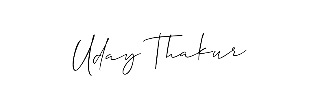 Also You can easily find your signature by using the search form. We will create Uday Thakur name handwritten signature images for you free of cost using Allison_Script sign style. Uday Thakur signature style 2 images and pictures png