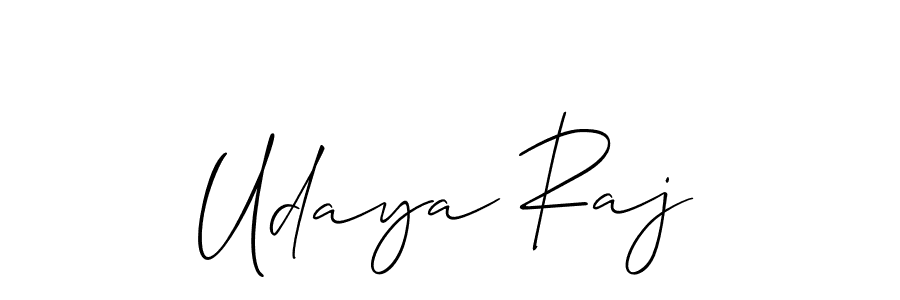 if you are searching for the best signature style for your name Udaya Raj. so please give up your signature search. here we have designed multiple signature styles  using Allison_Script. Udaya Raj signature style 2 images and pictures png