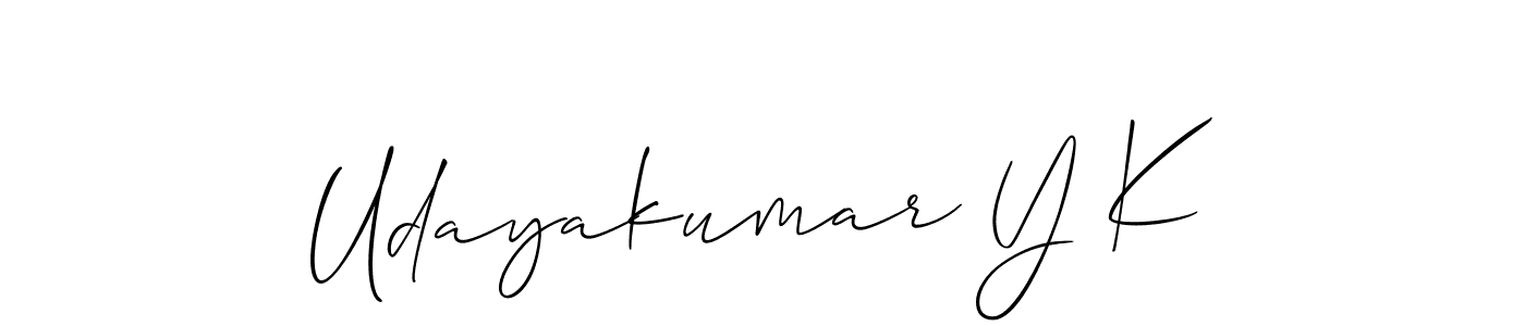 Here are the top 10 professional signature styles for the name Udayakumar Y K. These are the best autograph styles you can use for your name. Udayakumar Y K signature style 2 images and pictures png
