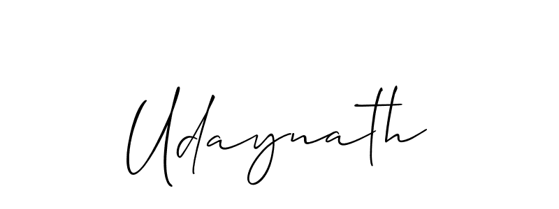 if you are searching for the best signature style for your name Udaynath. so please give up your signature search. here we have designed multiple signature styles  using Allison_Script. Udaynath signature style 2 images and pictures png