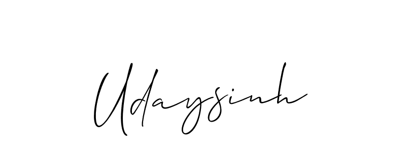 How to Draw Udaysinh signature style? Allison_Script is a latest design signature styles for name Udaysinh. Udaysinh signature style 2 images and pictures png