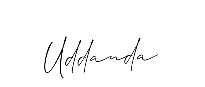 This is the best signature style for the Uddanda name. Also you like these signature font (Allison_Script). Mix name signature. Uddanda signature style 2 images and pictures png