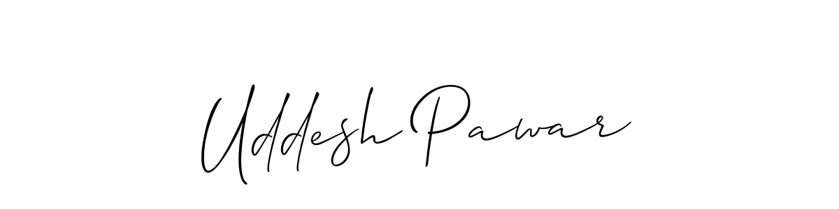 Once you've used our free online signature maker to create your best signature Allison_Script style, it's time to enjoy all of the benefits that Uddesh Pawar name signing documents. Uddesh Pawar signature style 2 images and pictures png