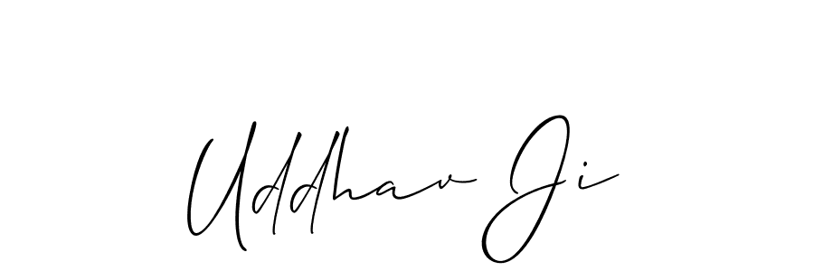 Check out images of Autograph of Uddhav Ji name. Actor Uddhav Ji Signature Style. Allison_Script is a professional sign style online. Uddhav Ji signature style 2 images and pictures png