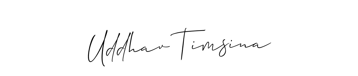 You can use this online signature creator to create a handwritten signature for the name Uddhav Timsina. This is the best online autograph maker. Uddhav Timsina signature style 2 images and pictures png