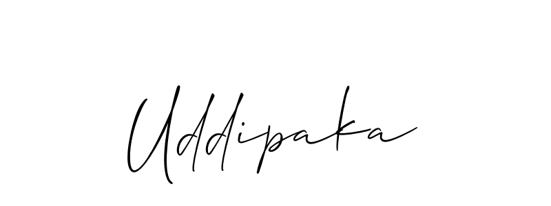 Allison_Script is a professional signature style that is perfect for those who want to add a touch of class to their signature. It is also a great choice for those who want to make their signature more unique. Get Uddipaka name to fancy signature for free. Uddipaka signature style 2 images and pictures png