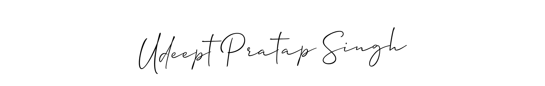Best and Professional Signature Style for Udeept Pratap Singh. Allison_Script Best Signature Style Collection. Udeept Pratap Singh signature style 2 images and pictures png