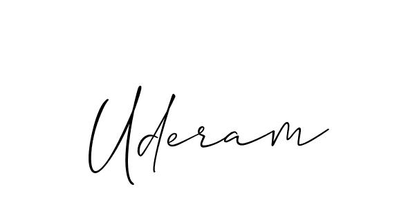 Check out images of Autograph of Uderam name. Actor Uderam Signature Style. Allison_Script is a professional sign style online. Uderam signature style 2 images and pictures png